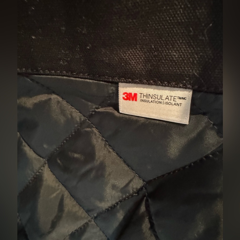 Carhartt Black Jacket with Gold Logo - Picture 5 of 14